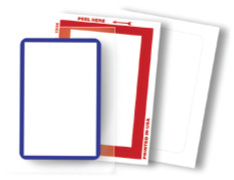 #410-420  • Kleer-Bak Border & Blank Stickers